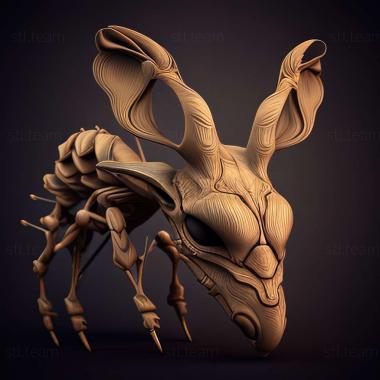 3D model Camponotus oasium (STL)